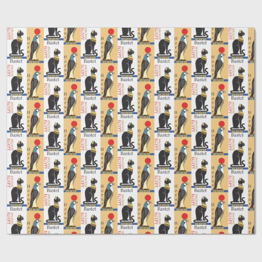 Ägypten Geschenkpapier (Flach)