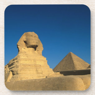 Ägypten, Giza, Die Sphinx, Altes Reich, Unesco Getränkeuntersetzer