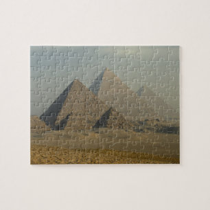 Ägypten, Giza, Gizeh-Pyramiden-Komplex, Giza-Plate Puzzle