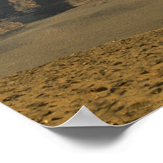 Ägypten, Gizeh, Gizeh-Pyramiden-Komplex, Gizeh-Pla Poster (Ecke)