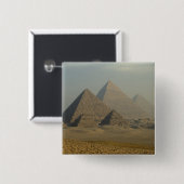 Ägypten, Gizeh, Gizeh Pyramids Complex, Giza Plate Button (Vorne & Hinten)
