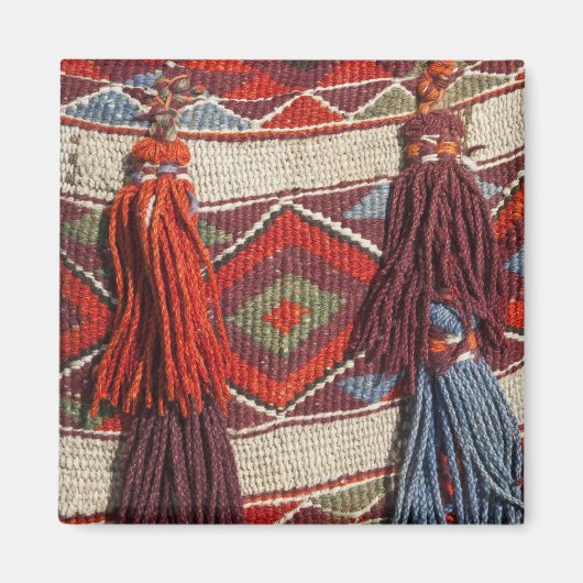 Ägypten, Gizeh. Kameldecke in den Pyramiden von Magnet (Vorne)