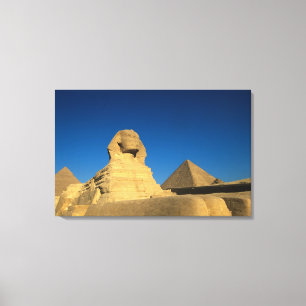 Ägypten, Gizeh, Sphinx, Altes Königreich, Unesco Leinwanddruck
