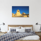 Ägypten, Gizeh, Sphinx, Altes Königreich, Unesco Leinwanddruck (Insitu (Schlafzimmer))