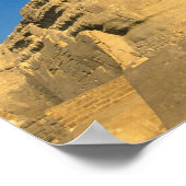 Ägypten, Gizeh, Sphinx, Altes Königreich, Unesco Poster (Ecke)
