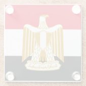 Ägypten Glasuntersetzer (Rückseite)