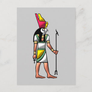 Ägypten Gott Horus egypt god Postkarte