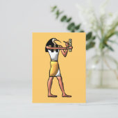 Ägypten Gott Thot egypt god Postkarte (Stehend Vorderseite)