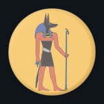 Ägypten Gottheit Anubis egypt deity Magnet<br><div class="desc">Ägypten Gottheit Anubis egypt deity</div>