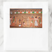 Ägypten-Hieroglyphen-Aufkleber Rechteckiger Aufkleber (Tasche)