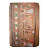Ägypten Hieroglyphen Bath Mat Badematte (Vorderseite Vertikal)