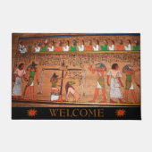 Ägypten-Hieroglyphen Doormat Fußmatte (Vorderseite)