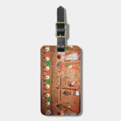 Ägypten Hieroglyphen Gepäckmarke Gepäckanhänger (Vorderseite vertikal)