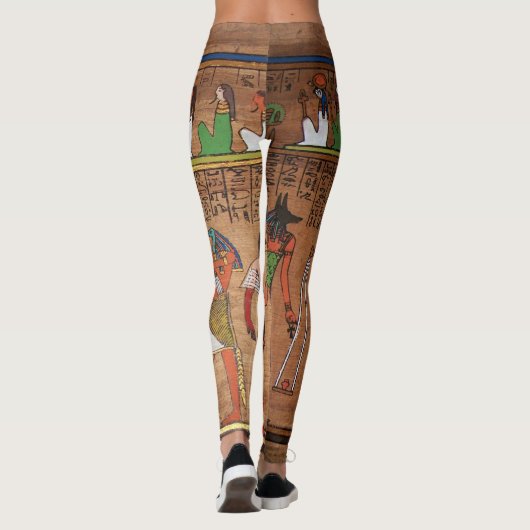 Ägypten-Hieroglyphen Leggings (Rückseite)