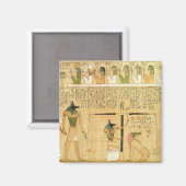 Ägypten-Hieroglyphen-Magnet Magnet (Vorderseite/Rückseite)