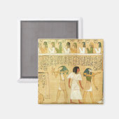 Ägypten-Hieroglyphen-Magnet Magnet (Vorderseite/Rückseite)