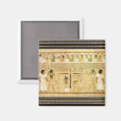 Ägypten-Hieroglyphen-Magnet Magnet (Vorderseite/Rückseite)