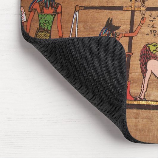 Ägypten-Hieroglyphen-Maus-Pad Mousepad (Ecke)