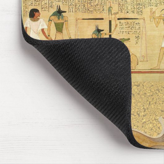 Ägypten-Hieroglyphen-Maus-Pad Mousepad (Ecke)
