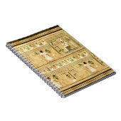 Ägypten-Hieroglyphen-Notebook Notizblock (Rechte Seite)