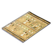 Ägypten-Hieroglyphen-Notebook Notizblock (Linke Seite)