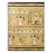 Ägypten-Hieroglyphen-Notebook Notizblock (Vorderseite)