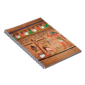 Ägypten-Hieroglyphen-Notebook Notizblock (Rechte Seite)