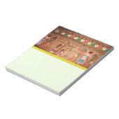 Ägypten Hieroglyphen Notepad Notizblock (Rotiert)