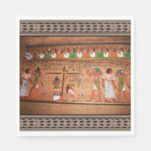 Ägypten Hieroglyphen Paper Napkin Serviette (Vorderseite)