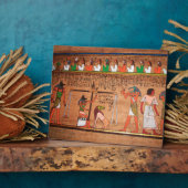 Ägypten-Hieroglyphen Plaque Fotoplatte (Seite)