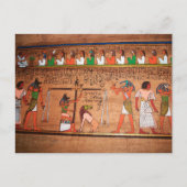 Ägypten-Hieroglyphen Postcard Postkarte (Vorderseite)