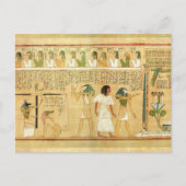 Ägypten-Hieroglyphen Postcard Postkarte (Vorderseite)