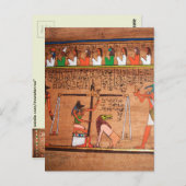 Ägypten-Hieroglyphen Postcard Postkarte (Vorne/Hinten)
