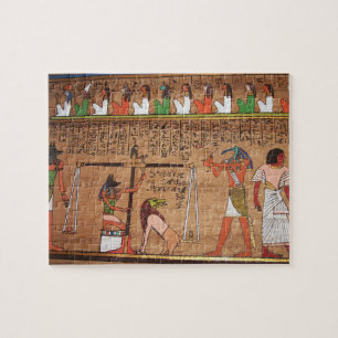 Ägypten-Hieroglyphen-Puzzle Puzzle