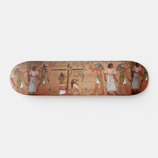 Ägypten-Hieroglyphen-Skateboard Skateboard (Horizontal)