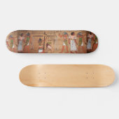Ägypten-Hieroglyphen-Skateboard Skateboard (Horizontal)