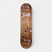 Ägypten-Hieroglyphen-Skateboard Skateboard (Vorne)