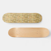 Ägypten-Hieroglyphen-Skateboard Skateboard (Horizontal)