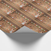 Ägypten-Hieroglyphen-Umschlagpapier Geschenkpapier (Ecke)