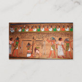 Ägypten-Hieroglyphen-Visitenkarte Visitenkarte (Rückseite)