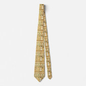Ägypten: Hieroglyphics Neck Tie Krawatte (Vorderseite)