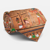  Ägypten: Hieroglyphics Neck Tie Krawatte (Gerollt)