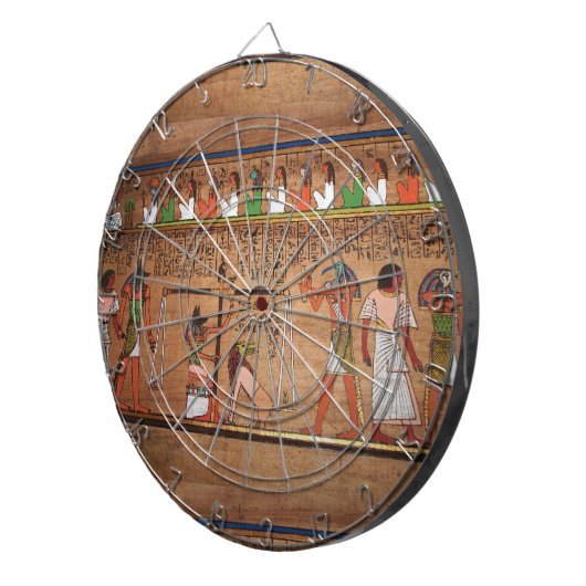 Ägypten-Hieroglyphs-Dart-Board Dartscheibe (Vorderseite rechts)
