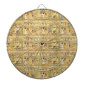 Ägypten-Hieroglyphs-Dart-Board Dartscheibe (vorne)