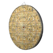 Ägypten-Hieroglyphs-Dart-Board Dartscheibe (Vorderseite rechts)