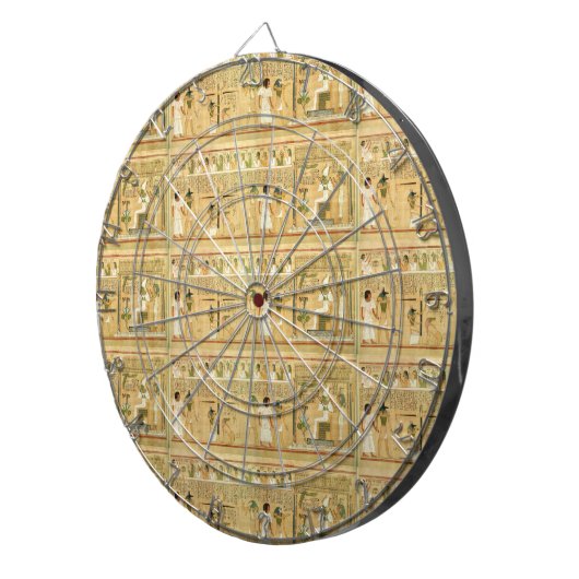Ägypten-Hieroglyphs-Dart-Board Dartscheibe (Vorderseite rechts)