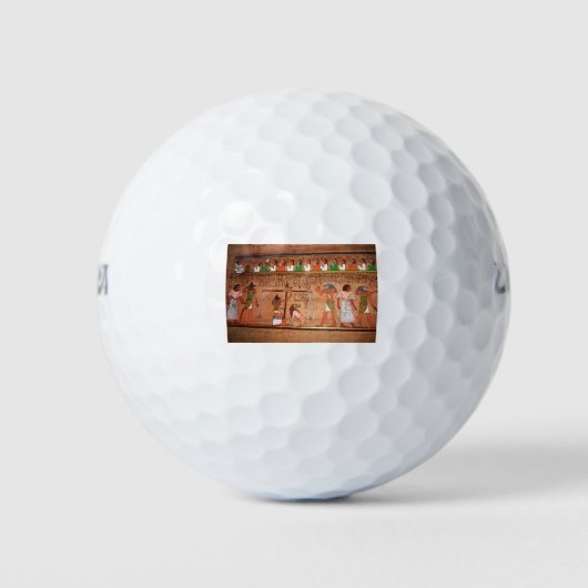 Ägypten-Hieroglyphs-Golf-Ball Golfball (Vorderseite)