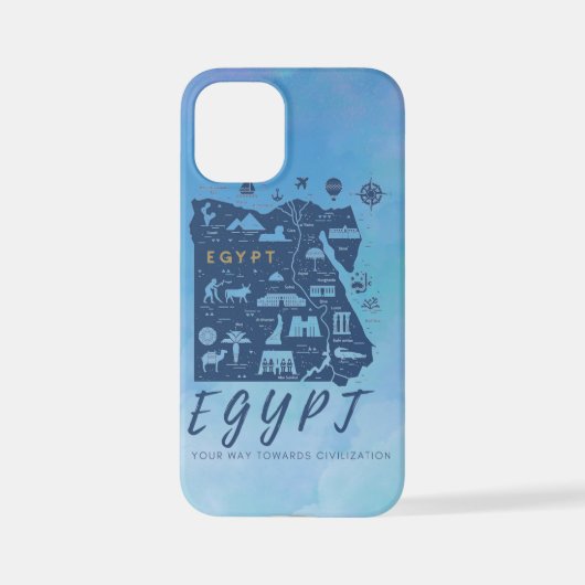 Ägypten Ihr Weg zur Zivilisation Phone Case iPhone Hülle (Rückseite)