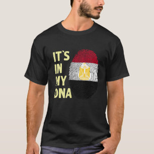 Ägypten in meinem DNA-ägyptischen Flaggenteam Ägyp T-Shirt