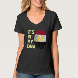 Ägypten in meinem DNA-ägyptischen Flaggenteam Ägyp T-Shirt